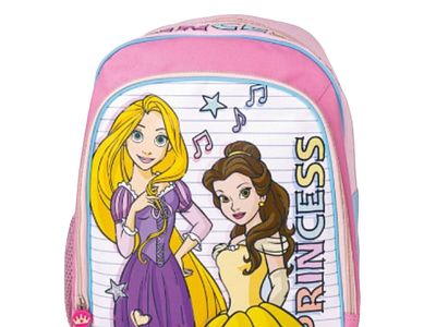 Schoolrugzak met Wielen Princesses Disney Roze 31 x 14 x 41 cm