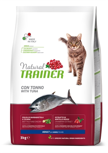 NATURAL TRAINER CAT ADULT TUNA 3 KG