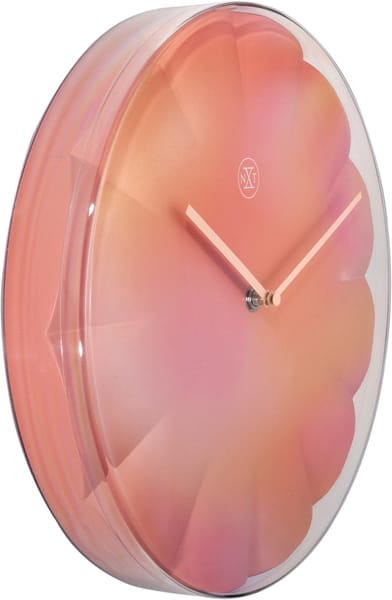 NeXtime NX-7341RZ Wandklok NXt Sweet Ø 20 Cm Roze - Afbeelding 2