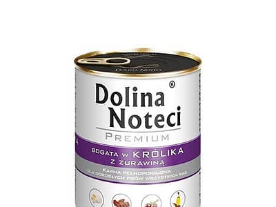 DOLINA NOTECI Premium Rich in rabbit with cranberries - Nat hondenvoer - 800 g