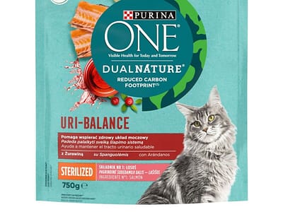 Kattenvoer Purina Dual Nature Uri-Balance Sterilized Volwassen Zalm 750 g