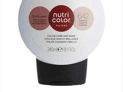 Permanente Kleur Nutri Color Revlon 642 Bruin (240 ml)
