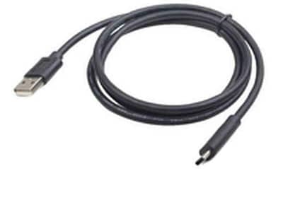 Kabel USB naar 2.0 naar USB C GEMBIRD 480 Mb/s Zwart Afmeting 1,8 m