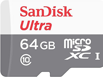 SanDisk SDSQUNR-064G-GN3MN flashgeheugen 64 GB MicroSDXC Klasse 10
