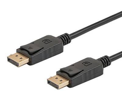 Savio CL-137 DisplayPort kabel 3 m Zwart