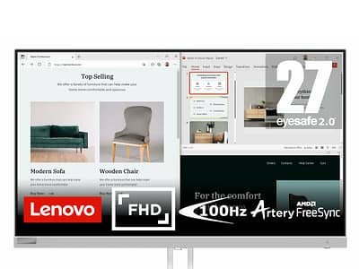 Monitor Lenovo L27E-40 27" 100 Hz Full HD