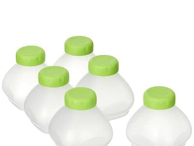 Set van Potjes SEB Yogurt Bottles to Drink 6 Stuks