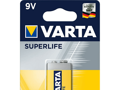 Batterijen Varta Superlife 9V 9 V (1 Stuks)