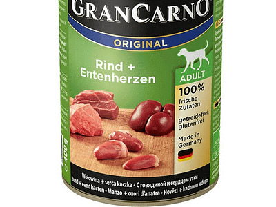 Natvoer Animonda GranCarno Original Kalfsvlees Eend 400 g