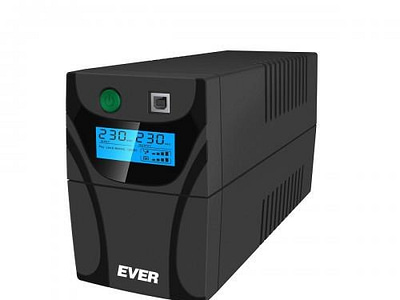 Ever EASYLINE 850 AVR USB Line-interactive 0,85 kVA 480 W 2 AC-uitgang(en)
