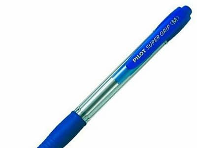 Pen Pilot Supergrip Blauw 0,4 mm 1 mm (12 Stuks)