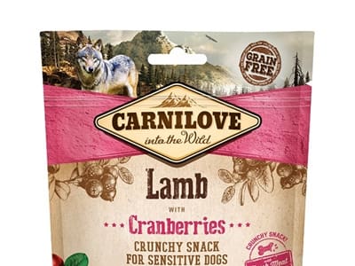 CARNILOVE CRUNCHY SNACK LAM / CRANBERRIES