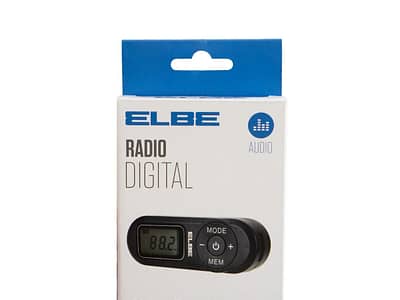 Portable Digitale Radio ELBE RF96 Zwart FM Mini