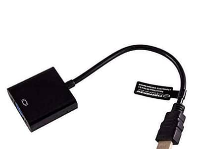 Adapter HDMI naar VGA GEMBIRD S0223205 1080 px 60 Hz Zwart 15 cm
