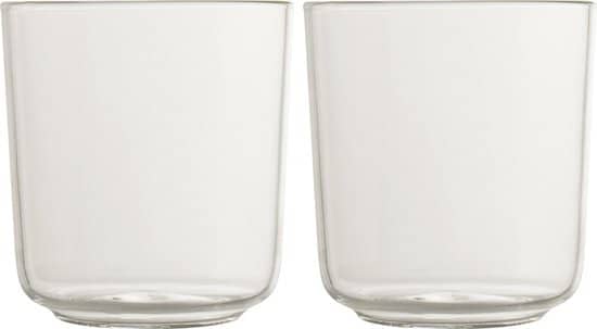 Gusta Fika Waterglas Waterglazen 8,6 cm Set 2 Stuks