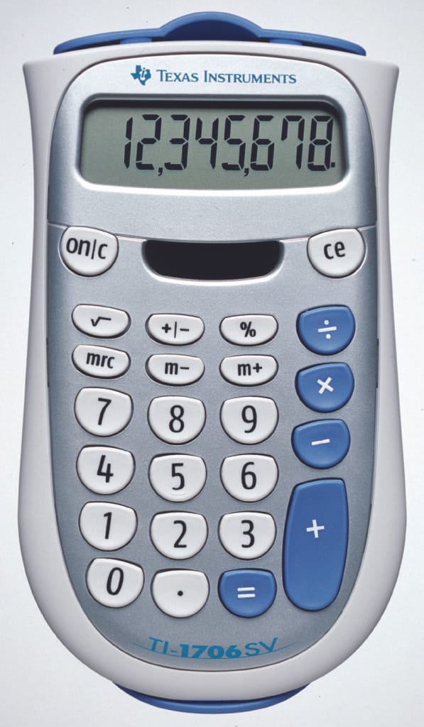 Texas Instruments TI-1706SV Calculator TI-1706 SV