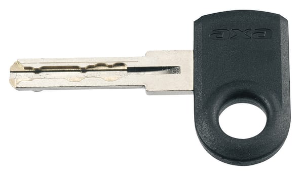 Ringslot Axa Defender Retractable - grijs / mat zwart