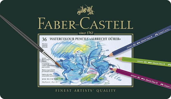 Faber Castell FC-117536 Aquarelpotlood Faber-Castell Albrecht Dürer Etui à 36 Stuks - Afbeelding 2