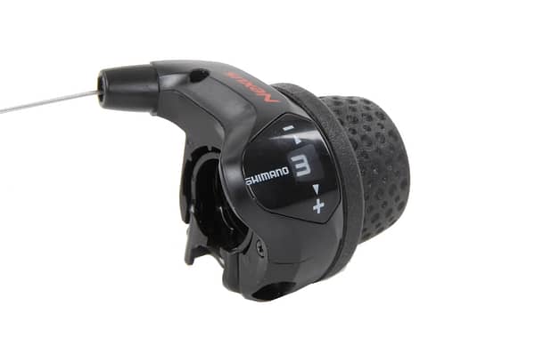 Draaiversteller 3 speed Shimano Nexus SL-3S41E met kabels en clickbox - zwart