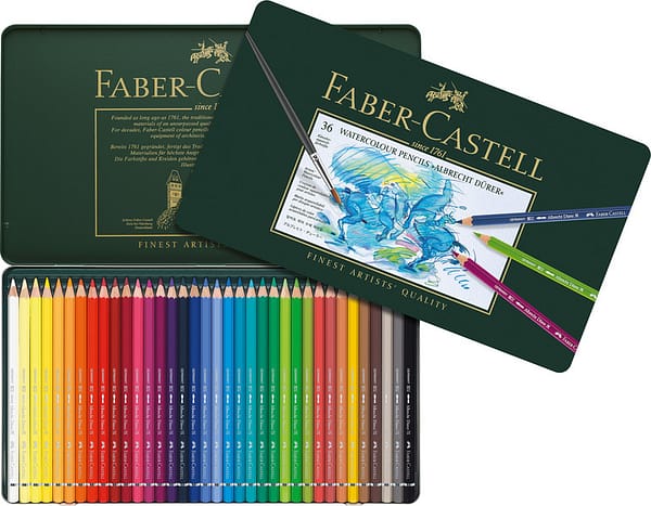 Faber Castell FC-117536 Aquarelpotlood Faber-Castell Albrecht Dürer Etui à 36 Stuks