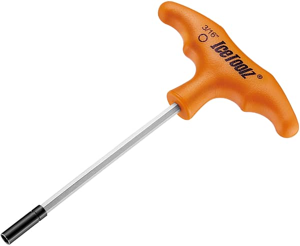 Spaaknippelsleutel IceToolz 12A7 voor 3/16" (zeskante) nippels