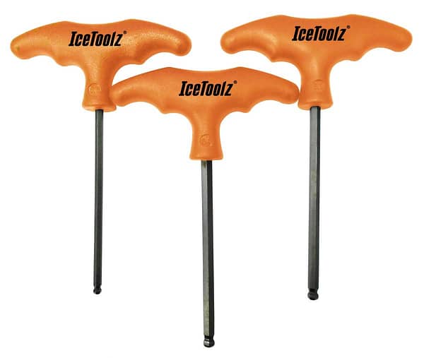 T-Inbussleutelset IceToolz 70TA - inbus 4, 5 en 6mm