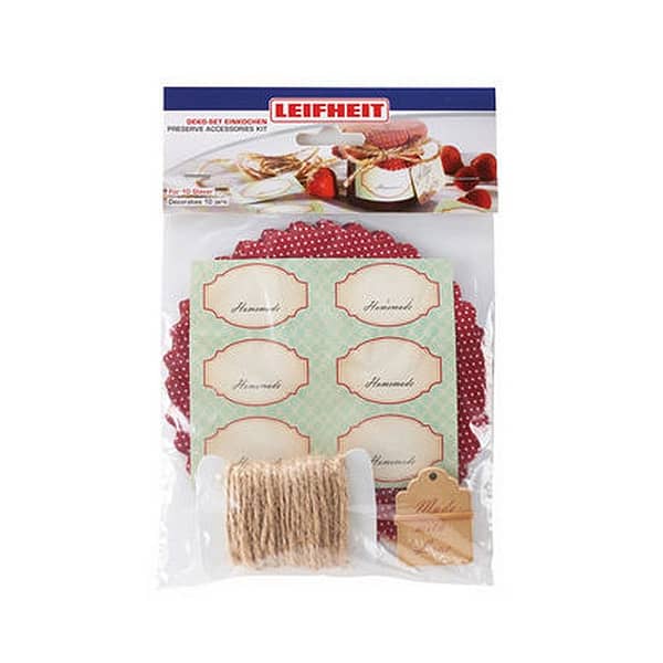 Leifheit 3194 Decoratie Set Weck Etiketten 41-delig - Afbeelding 2