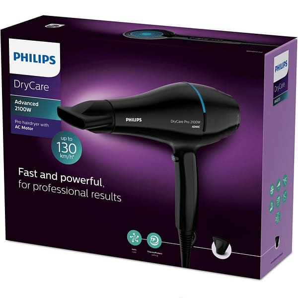 Philips BHD272/00 DryCare Advanced Föhn 2100W Zwart - Afbeelding 2