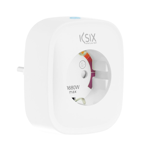 Slim Stopcontact KSIX Smart Energy Slim WIFI 250V Wit