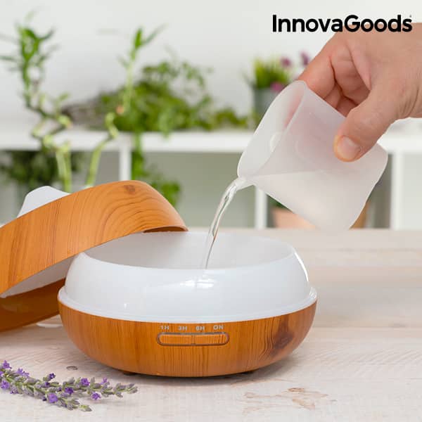 InnovaGoods Wooden-Effect Luchtbevochtiger met Aromatherapie - Afbeelding 3