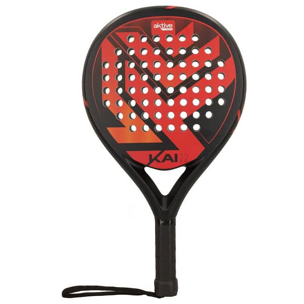 Squashracket Aktive Zwart/Rood (4 Stuks) - Afbeelding 2