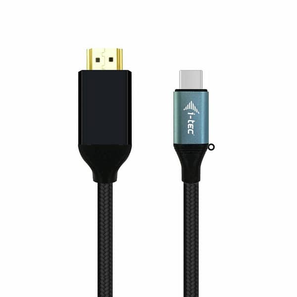 Kabel USB C naar HDMI i-Tec C31CBLHDMI60HZ       Zwart