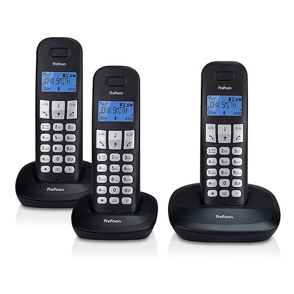 PDX-1130 Profoon DECT Telefoon Triple Black