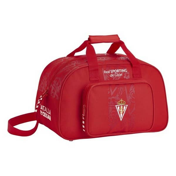 Sporttas Real Sporting de Gijón Rood (40 x 24 x 23 cm)