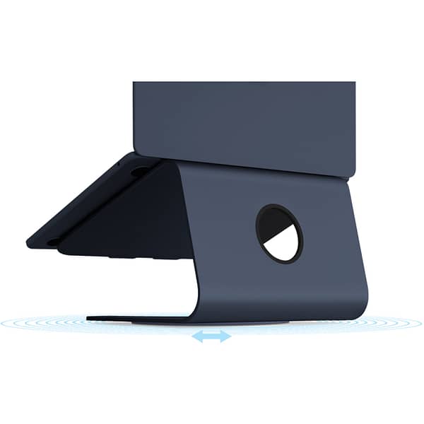 Rain Design mStand 360 Laptop Stand + Swivel Base Midnight