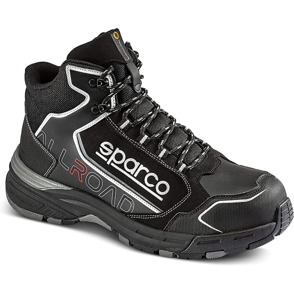 Veiligheidsschoenen Sparco All Road NRNR Zwart Schoenmaat 46 - Afbeelding 2