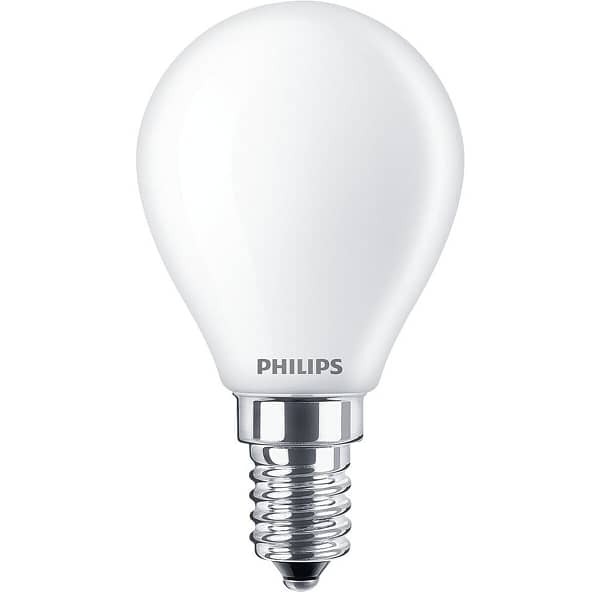 Ledlamp Philips F 40 W 4,3 W E14 470 lm 4,5 x 8,2 cm (4000 K)