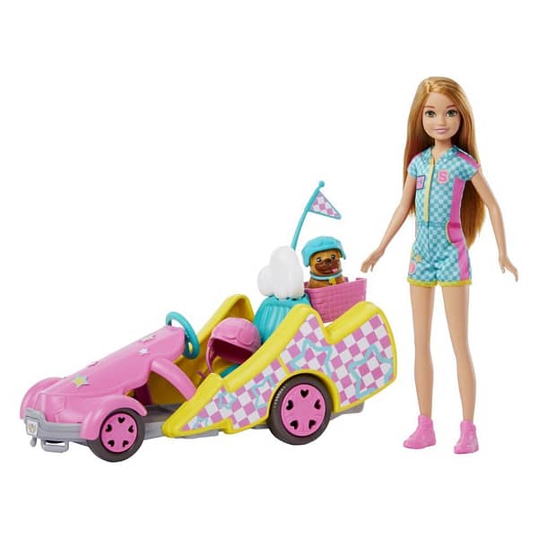 Barbie Stacie Go Kart - Afbeelding 2