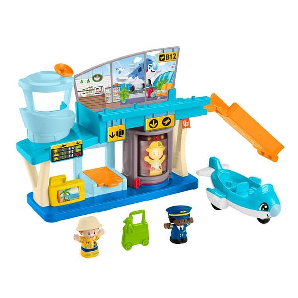 Fisher Price Little People Elke Dag Avonturen Vliegveld - Afbeelding 2