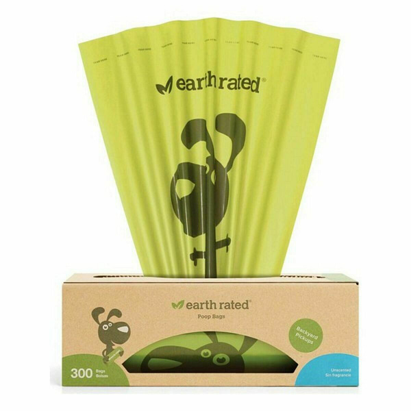 Hondetas Dispenser Earth Rated UNSCENTBIO300 Papier Plastic (300 uds)