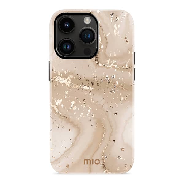 MIO Gold Marble Magsafe Compatible for iPhone 14 Pro