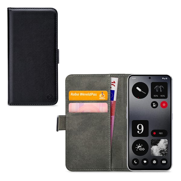 Mobilize Classic Gelly Wallet Book Case Nothing CMF Phone 1 Black