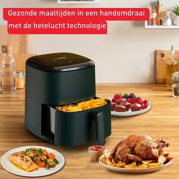 Tefal EY2453 Easy Fry Max Heteluchtfriteuse 5L 1500W Zwart - Afbeelding 2