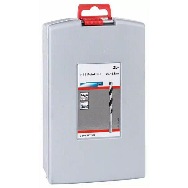 Borenset BOSCH hss pointteq probox 2608577352 Schroefvormig 1-13 mm 25 Onderdelen - Afbeelding 2