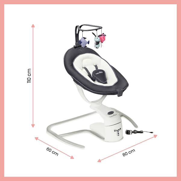 Baby Hangmat Babymoov Swing Swing Grijs - Afbeelding 2