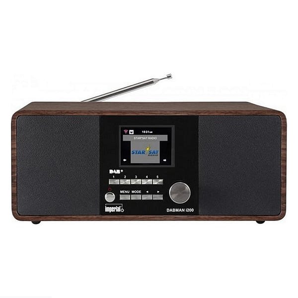 Imperial DABMAN I200 DAB+ Radio Hout/Zwart - Afbeelding 2