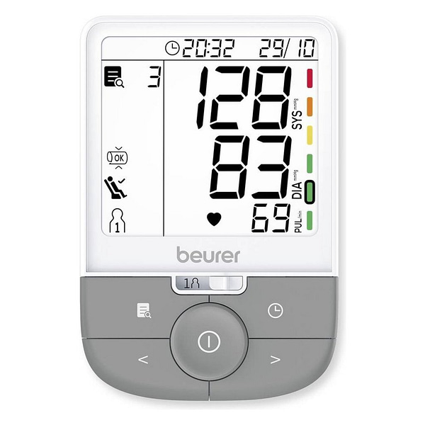 Beurer BM53 Bloeddrukmeter met AFIB Detectie Wit/Grijs - Afbeelding 2