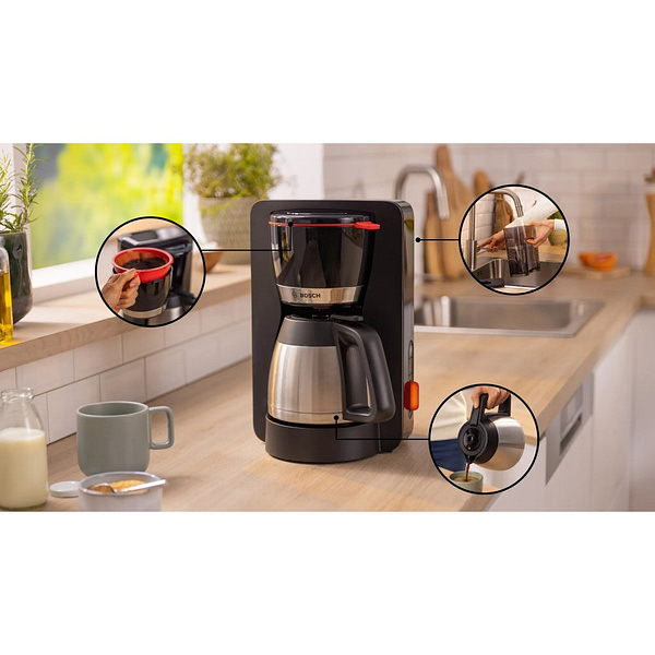 Bosch TKA6M273 MyMoment Koffiemachine Zwart - Afbeelding 2