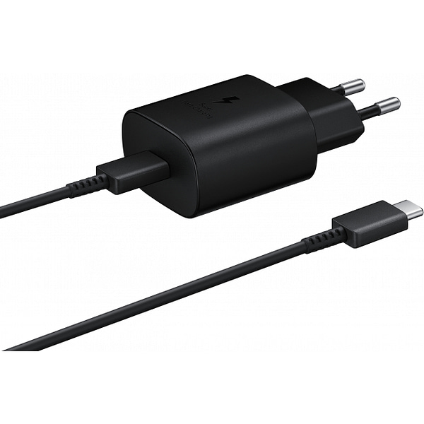 EP-TA800XBEGWW Samsung Super Fast PD Wall Charger USB-C incl. USB-C Cable 25W Black