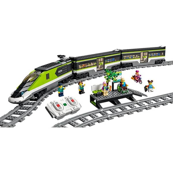 Lego City 60337 Passagierssneltrein + Licht - Afbeelding 2